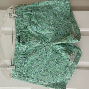 J.Crew Floral Jean Shorts Size 8